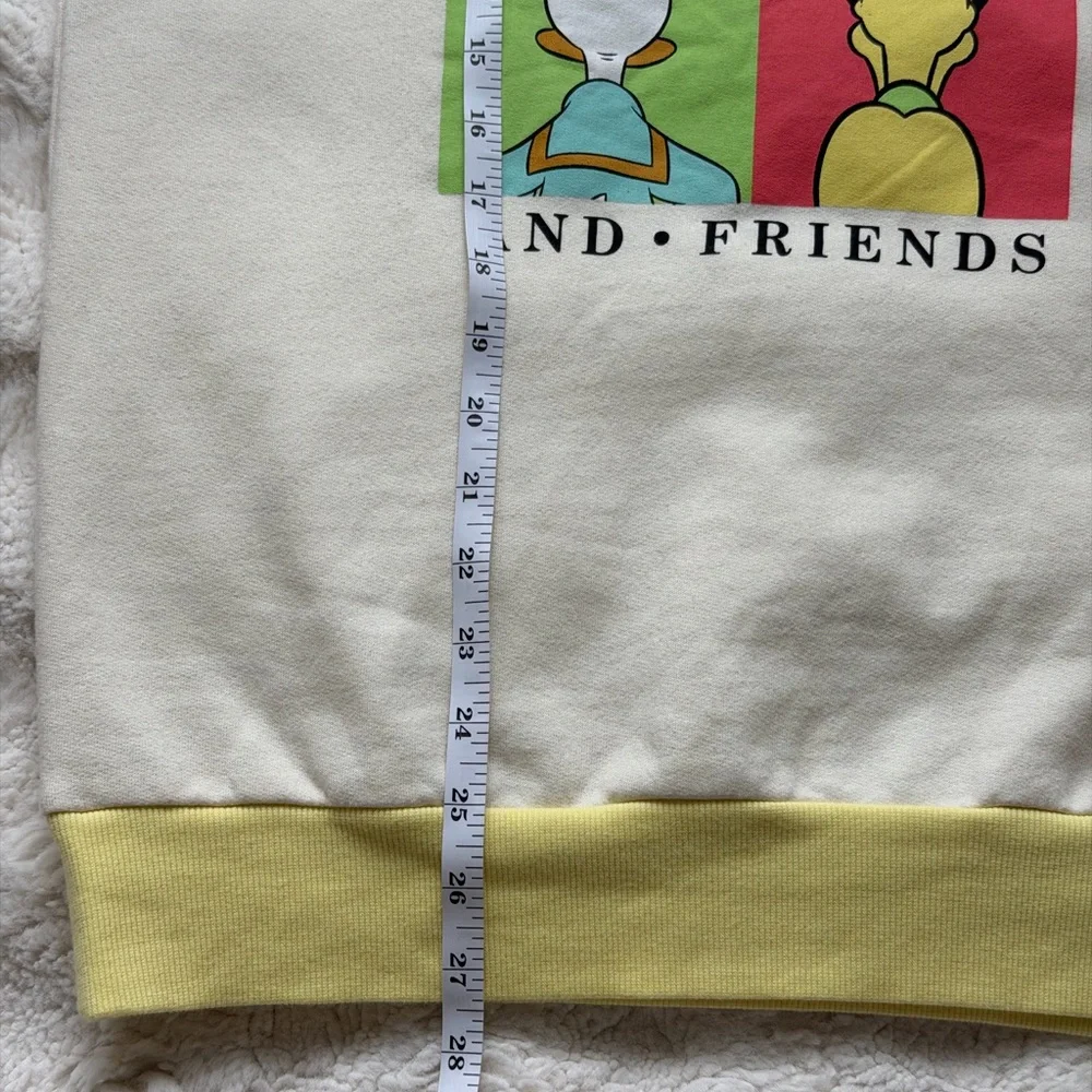 Disney cream crewneck